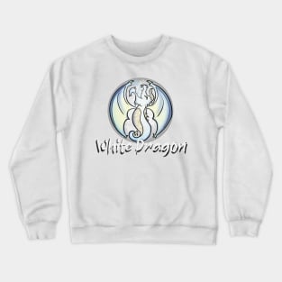 White Dragon Crewneck Sweatshirt